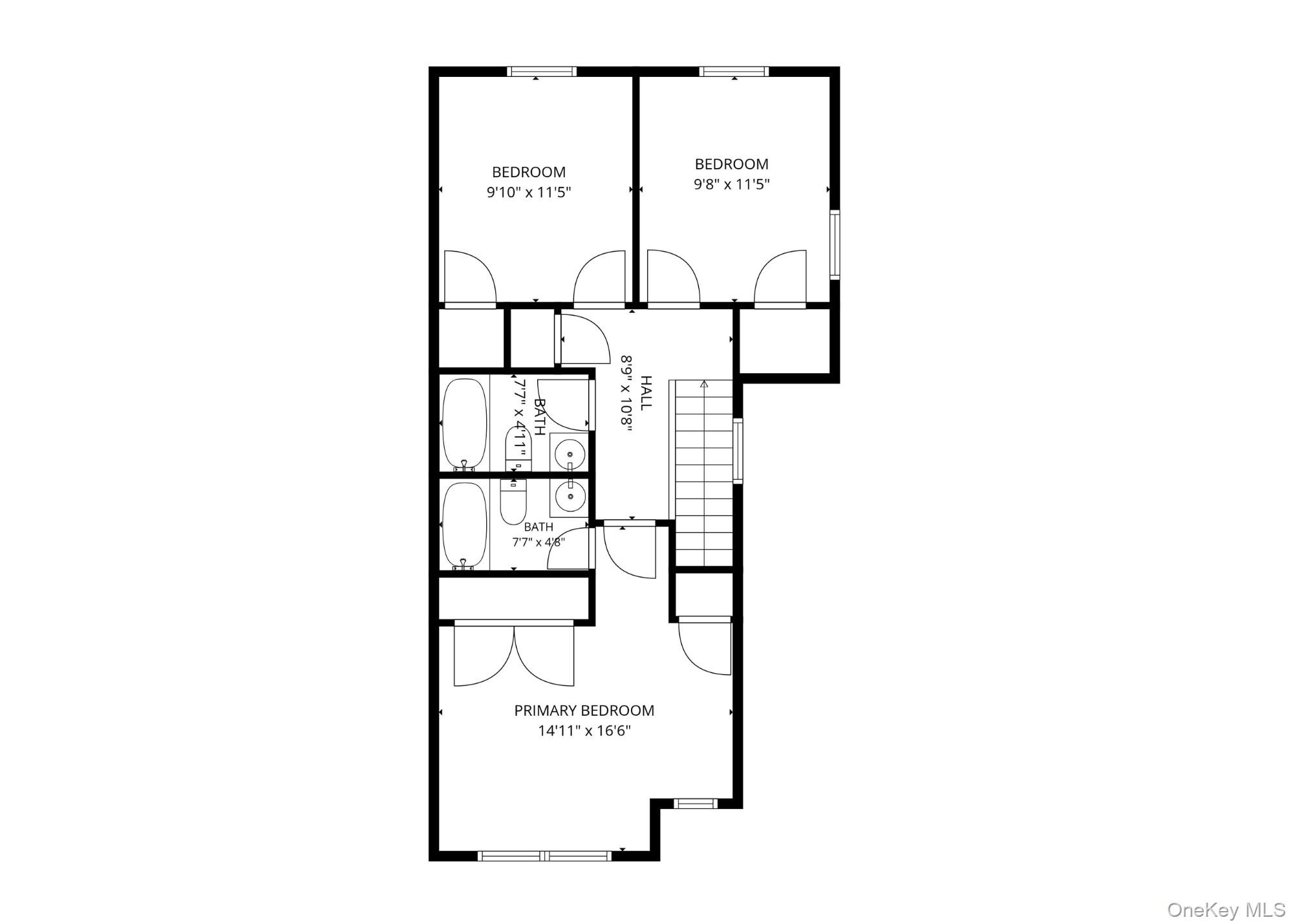11 Prince Street, Unit C5 New Rochelle, NY 10801 - Photo 19 of 21 Upper Level Floorplan