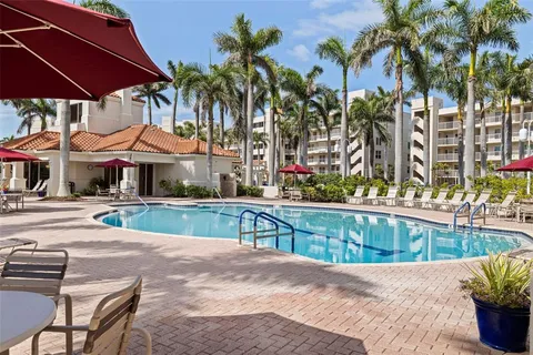 a view of a city with tall buildings