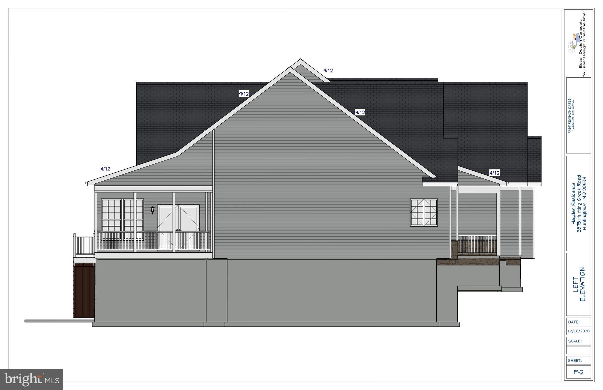 3875 Hunting Creek Road Huntingtown, MD 20639 - Photo 12 of 15 Other side of the house.