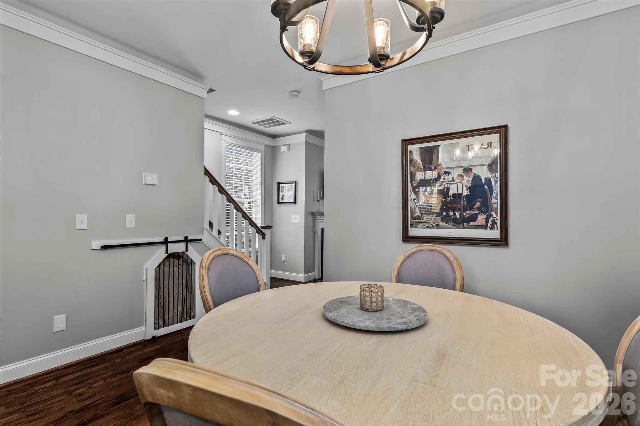 301 Bridges Farm Road Mooresville, NC 28115 - Photo 16 of 46 a view of a dining room with furniture