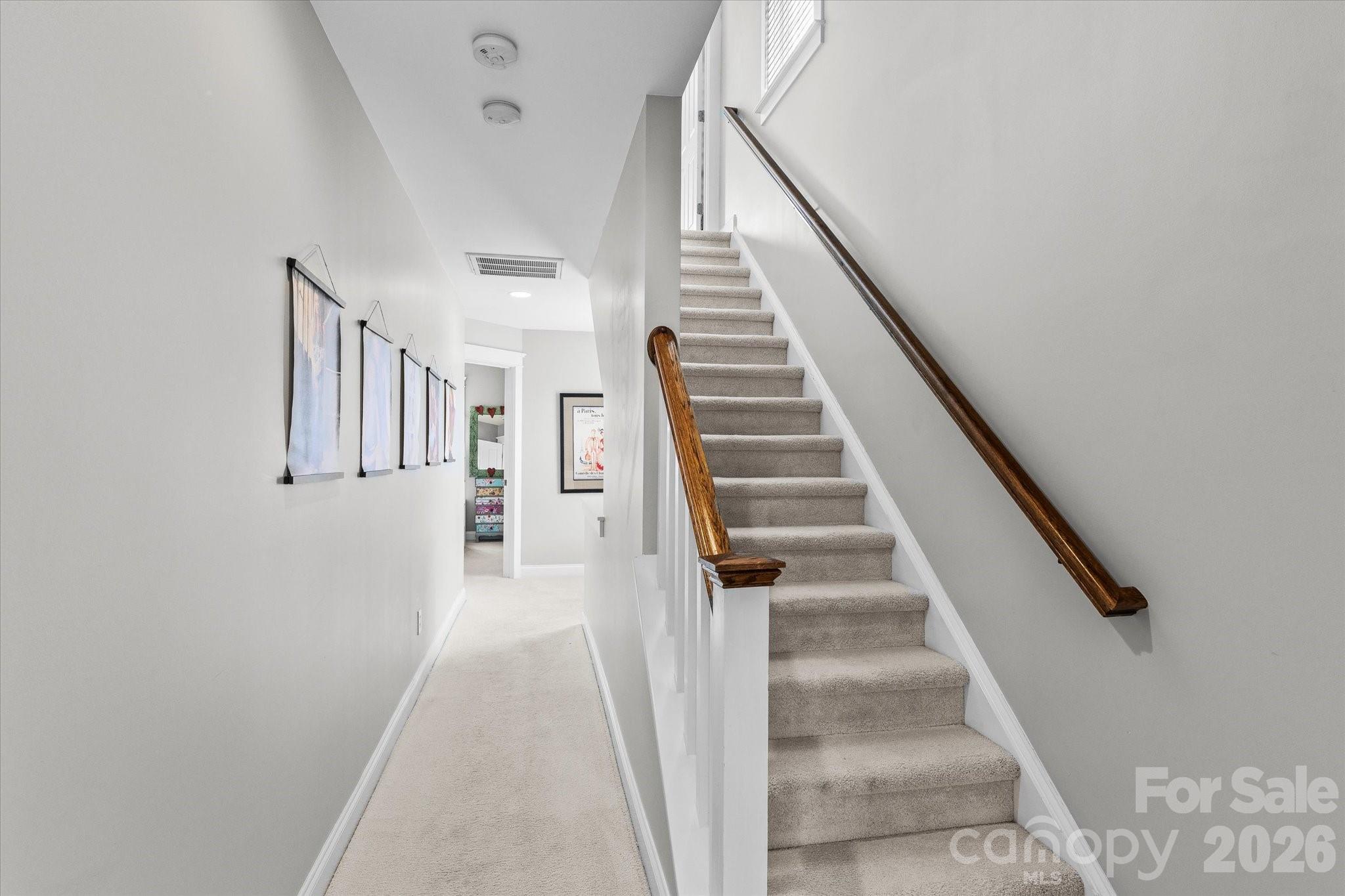 301 Bridges Farm Road Mooresville, NC 28115 - Photo 21 of 46 a view of entryway and hall with wooden floor