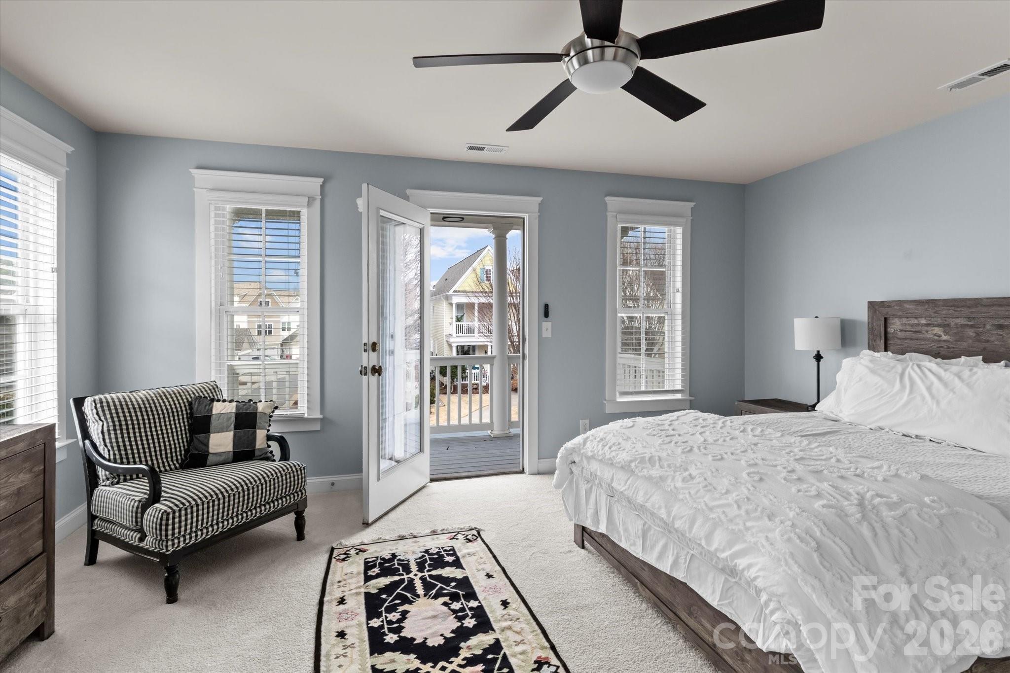 301 Bridges Farm Road Mooresville, NC 28115 - Photo 25 of 46 a bedroom with a bed and a couch