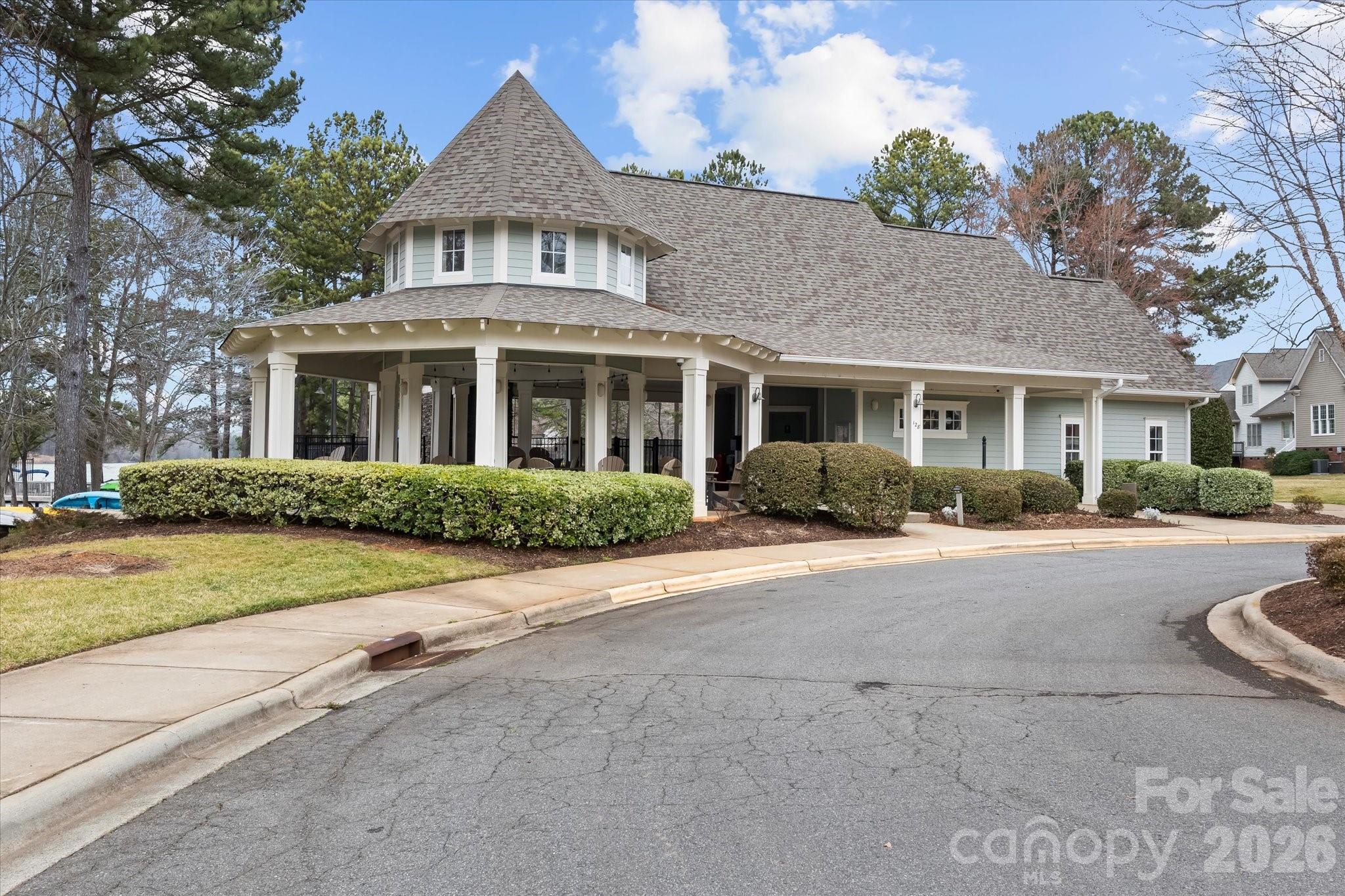 301 Bridges Farm Road Mooresville, NC 28115 - Photo 42 of 46 a front view of a house with garden
