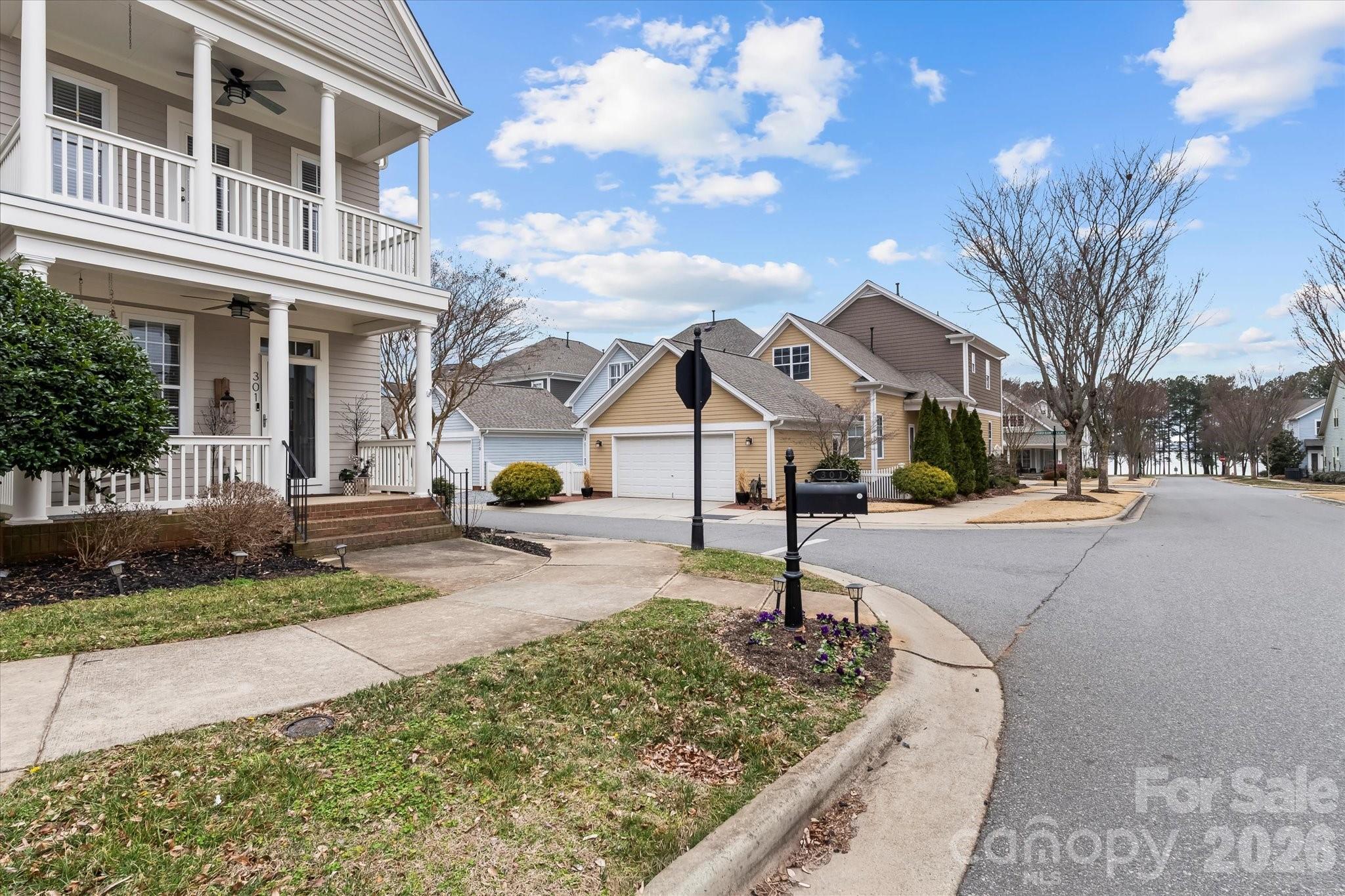 301 Bridges Farm Road Mooresville, NC 28115 - Photo 6 of 46 a sign board with yard in front of it
