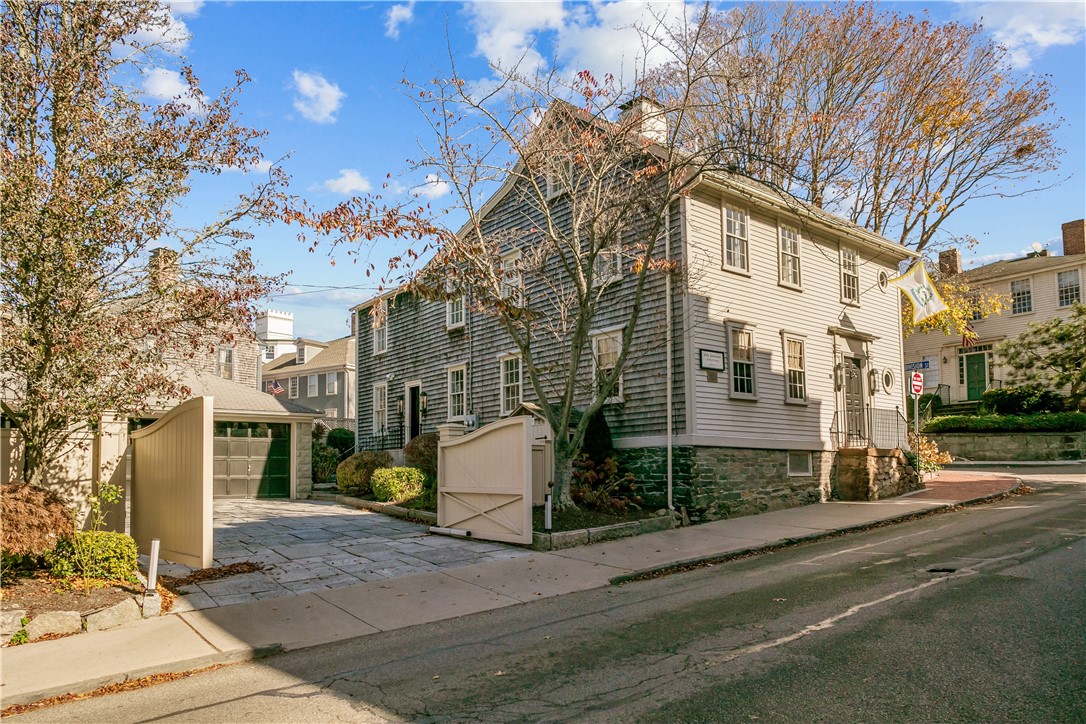 70 Mill Street Newport, RI 02840 - Photo 44 of 50 The home is situated on a corner and large private courtyard and secret garden patio to allow for maximum natural light.