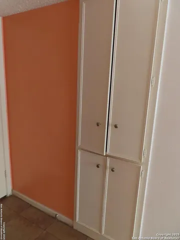 a view of closet area