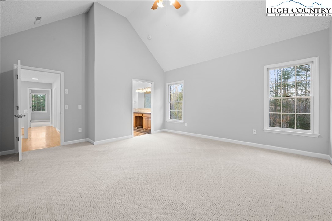 458 Jim Caudill Road Wilkesboro, NC 28697 - Photo 19 of 50 a view of an empty room with a window