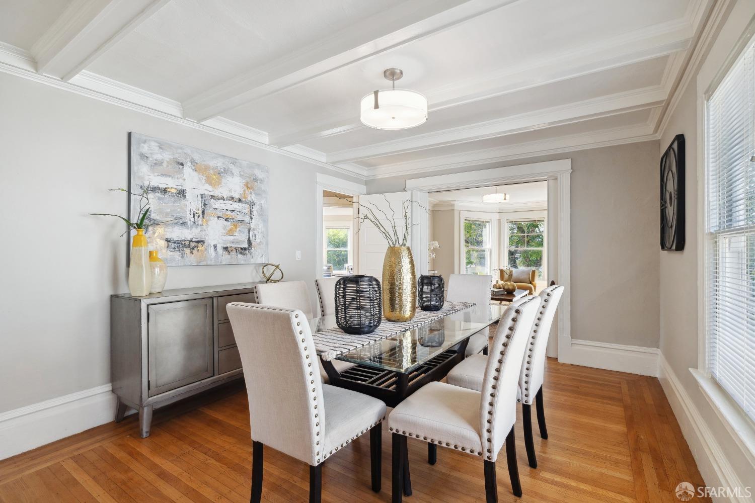 1817 Woolsey Street Berkeley, CA 94703 - Photo 11 of 35 a dining room with furniture and window