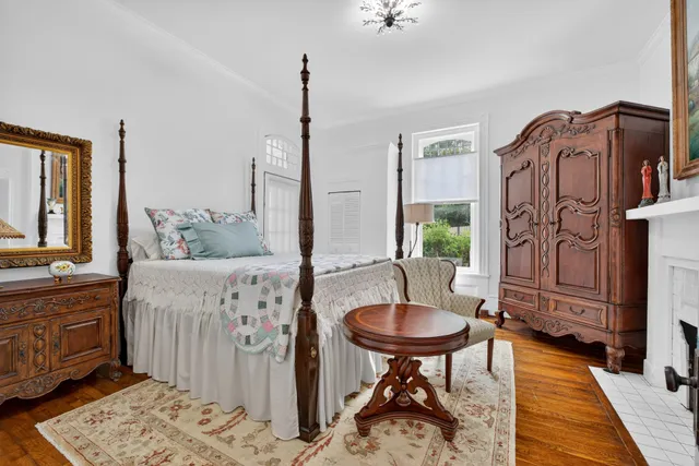 a very nice looking room with a large window