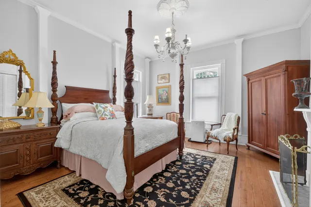 a bathroom with a granite countertop sink a mirror and a