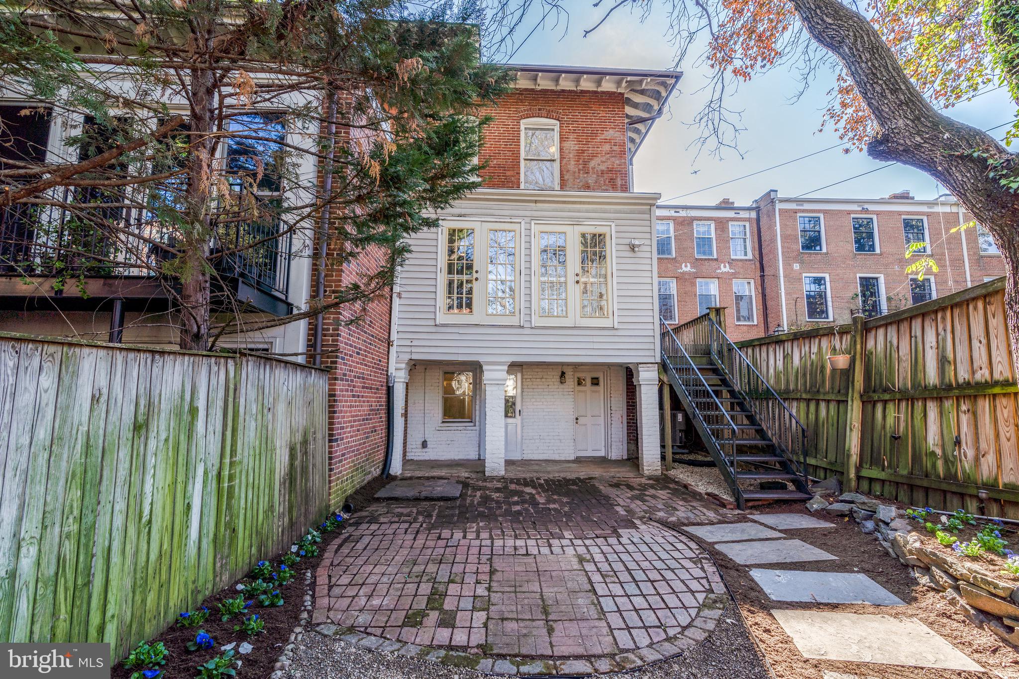 3317 R Street Northwest Washington, DC 20007 - Photo 42 of 48 Rear exterior