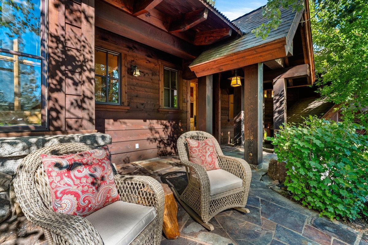 604 Ej Brickell Truckee, CA 96161 - Photo 3 of 21 a front view of a house with outdoor seating