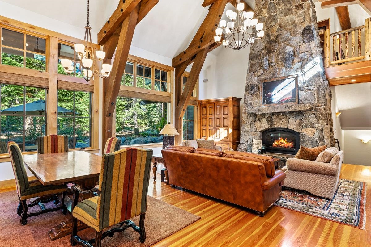 604 Ej Brickell Truckee, CA 96161 - Photo 6 of 21 a living room with furniture fireplace and a large window