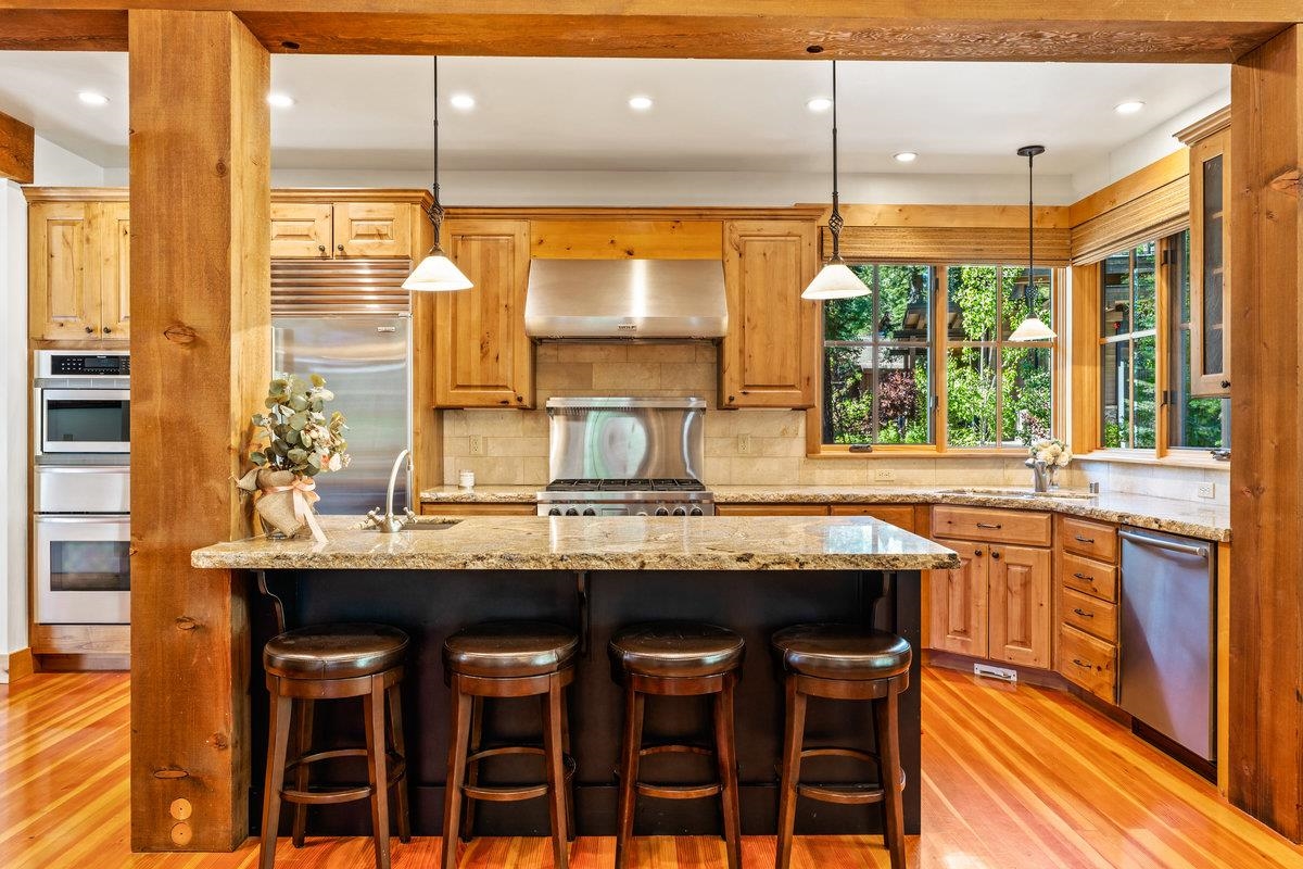 604 Ej Brickell Truckee, CA 96161 - Photo 8 of 21 a kitchen with a counter space and a sink