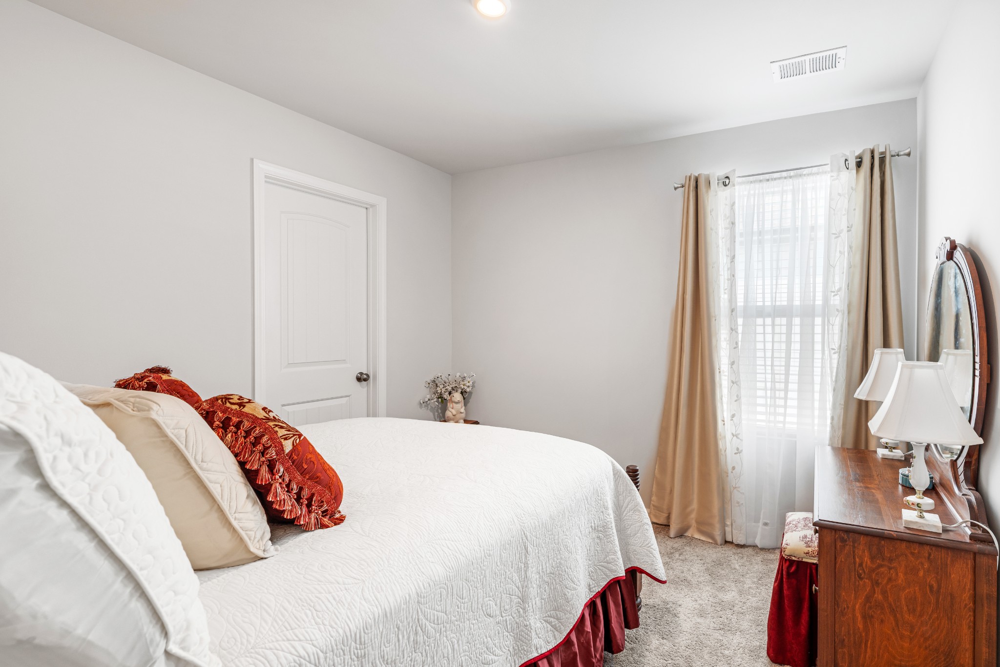 127 Millbrook Dr Spring Hill Spring Hill, TN 37174 - Photo 25 of 33 a bedroom with a bed and a flat screen tv