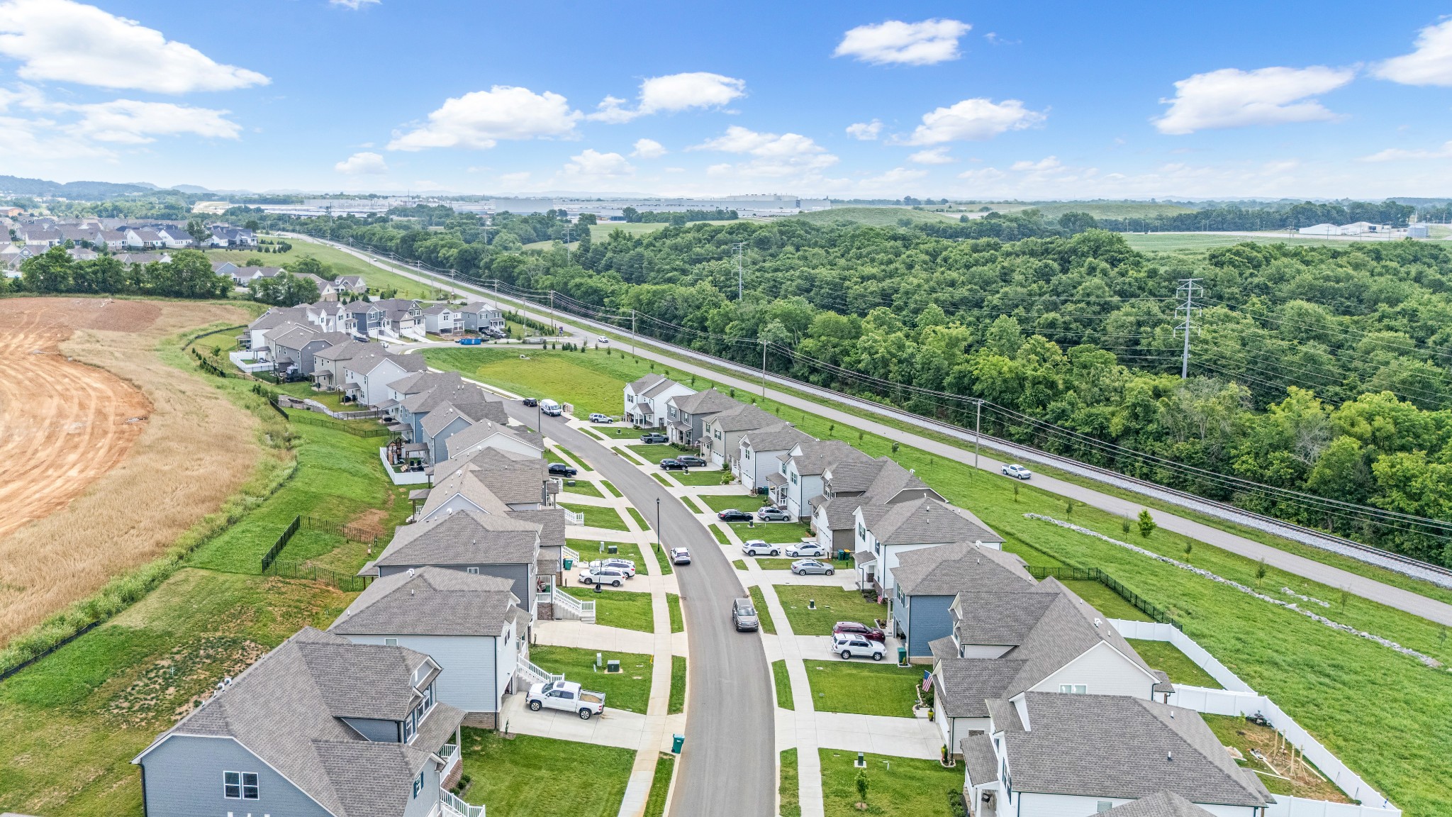 127 Millbrook Dr Spring Hill Spring Hill, TN 37174 - Photo 29 of 33 a view of a city from a balcony