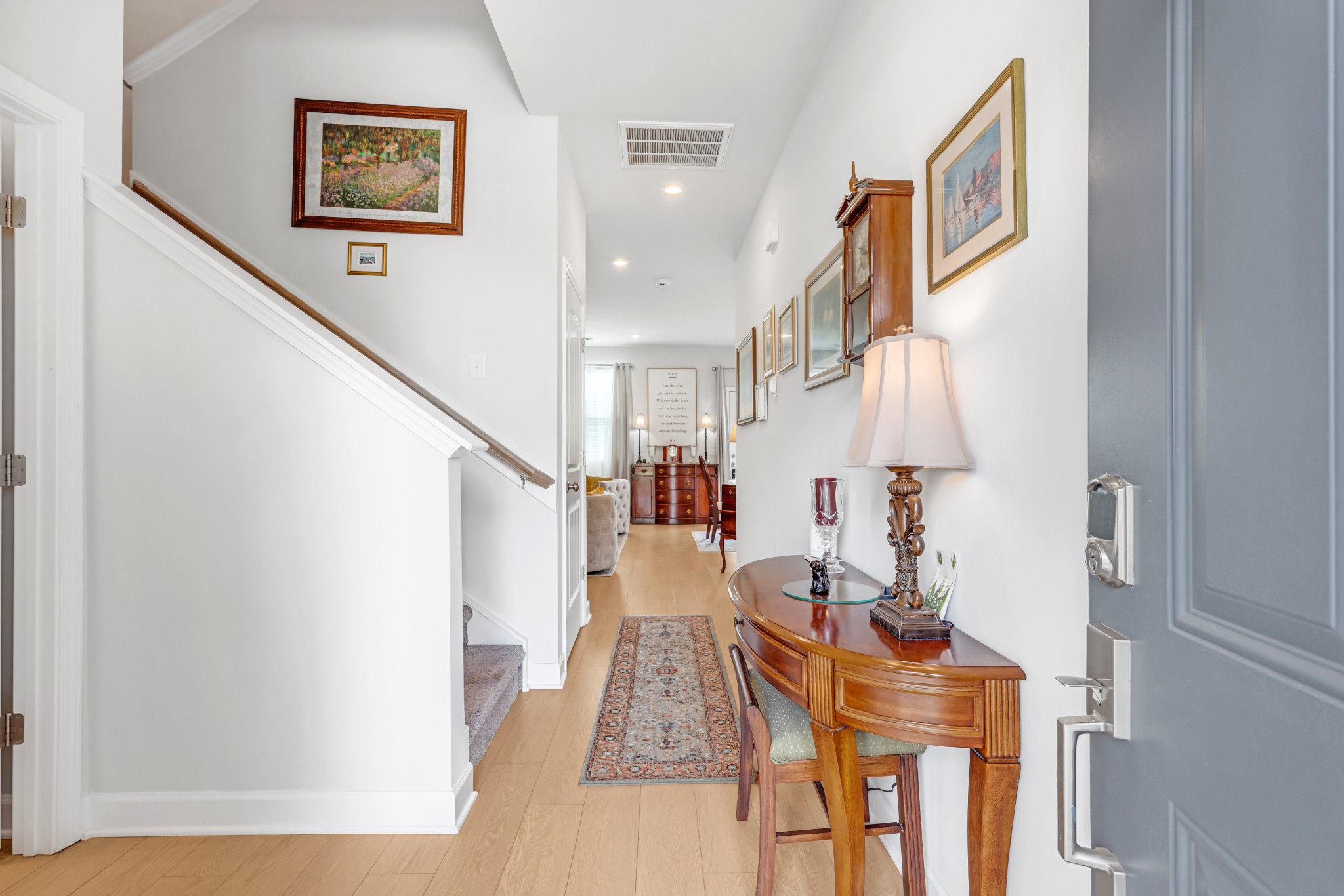 127 Millbrook Dr Spring Hill Spring Hill, TN 37174 - Photo 5 of 33 a view of entryway and hall with wooden floor
