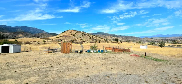 a view of a lake with a mountain