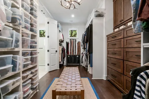 a bathroom with a tub and a shower