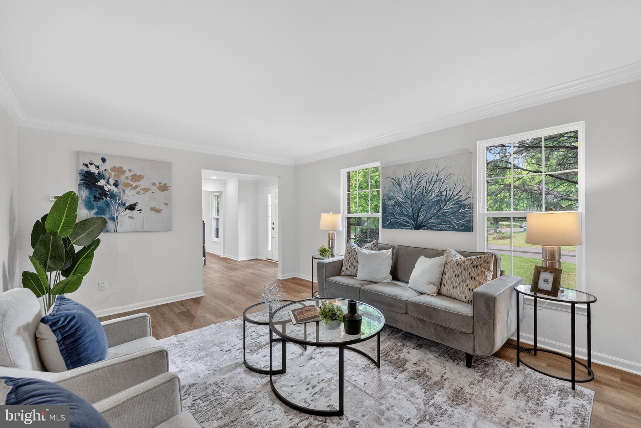 2339 Colts Brook Drive Reston, VA 20191 - Photo 7 of 51 a living room with furniture and a large window