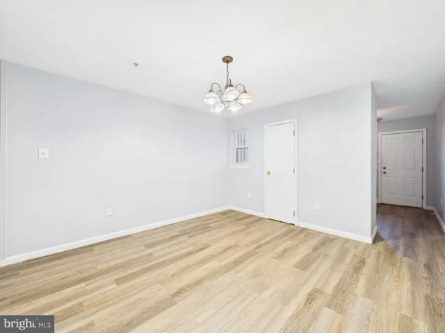 wooden floor in an empty room