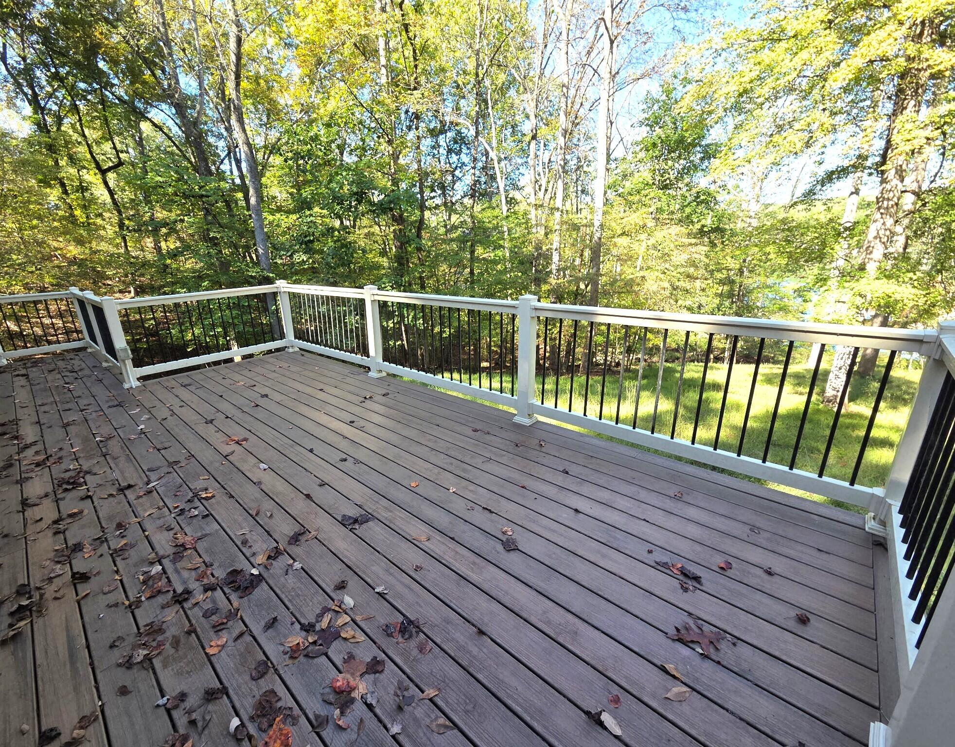 300 Whisperway Road Moneta, VA 24121 - Photo 21 of 24 a view of deck with wooden floor and outdoor seating