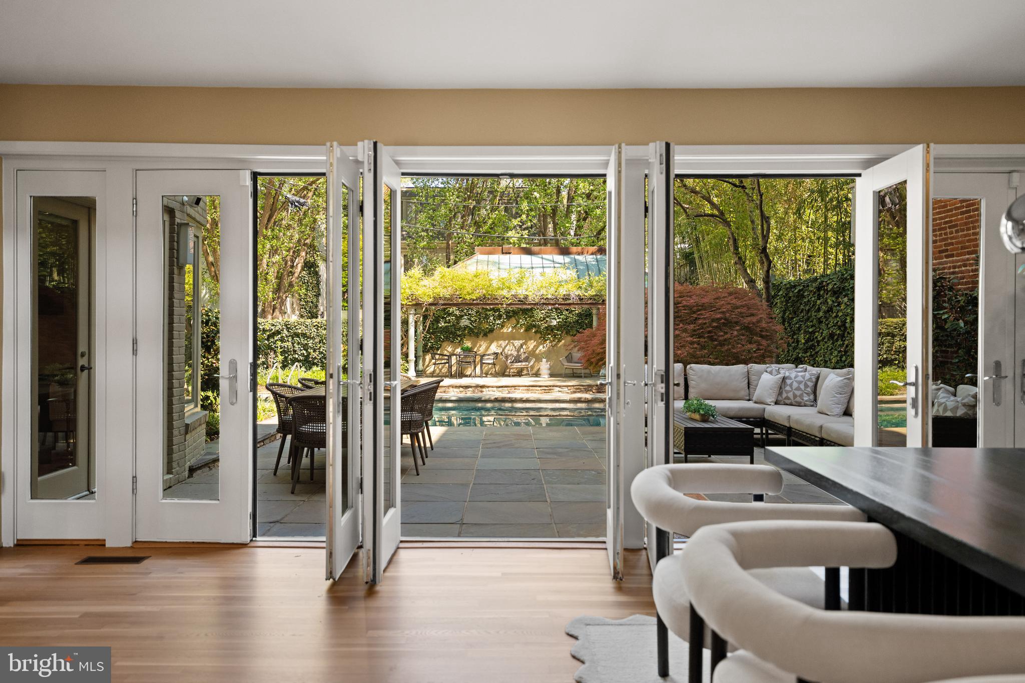 2319 Bancroft Place Northwest Washington, DC 20008 - Photo 33 of 37 a bathroom with a tub and glass door
