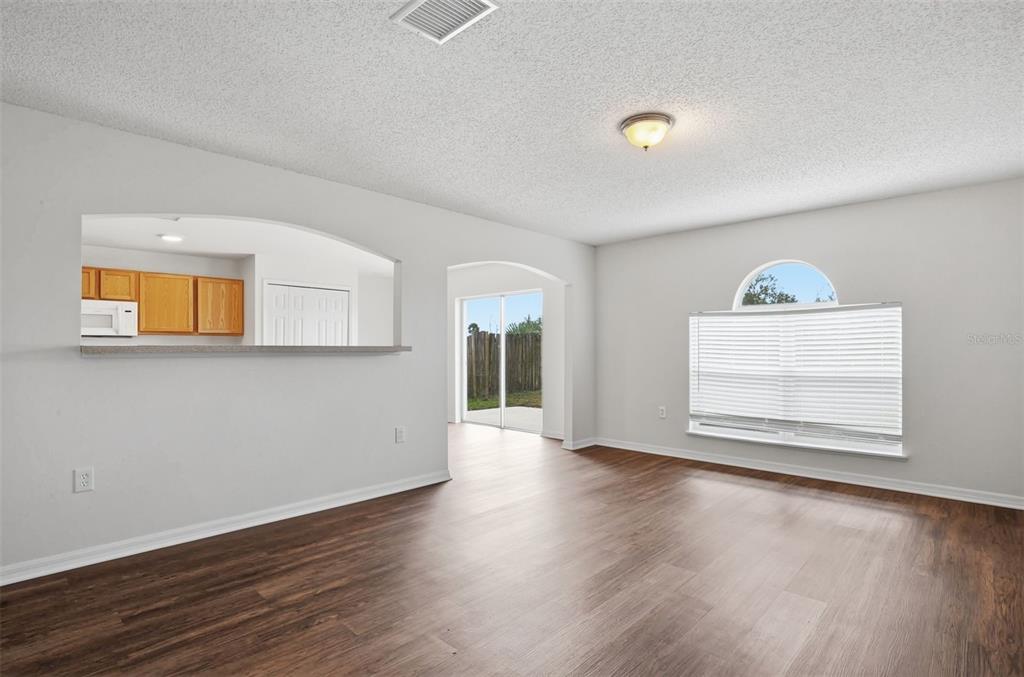 11331 Ivy Flower Loop Riverview, FL 33578 - Photo 12 of 36 an empty room with wooden floor and windows