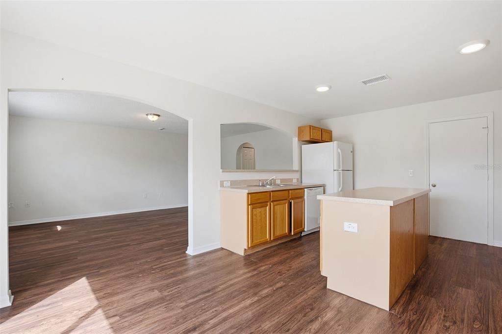 11331 Ivy Flower Loop Riverview, FL 33578 - Photo 6 of 36 a view of a kitchen with wooden floor