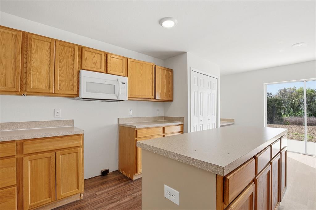 11331 Ivy Flower Loop Riverview, FL 33578 - Photo 10 of 36 a view of a kitchen with wooden floor and cabinets