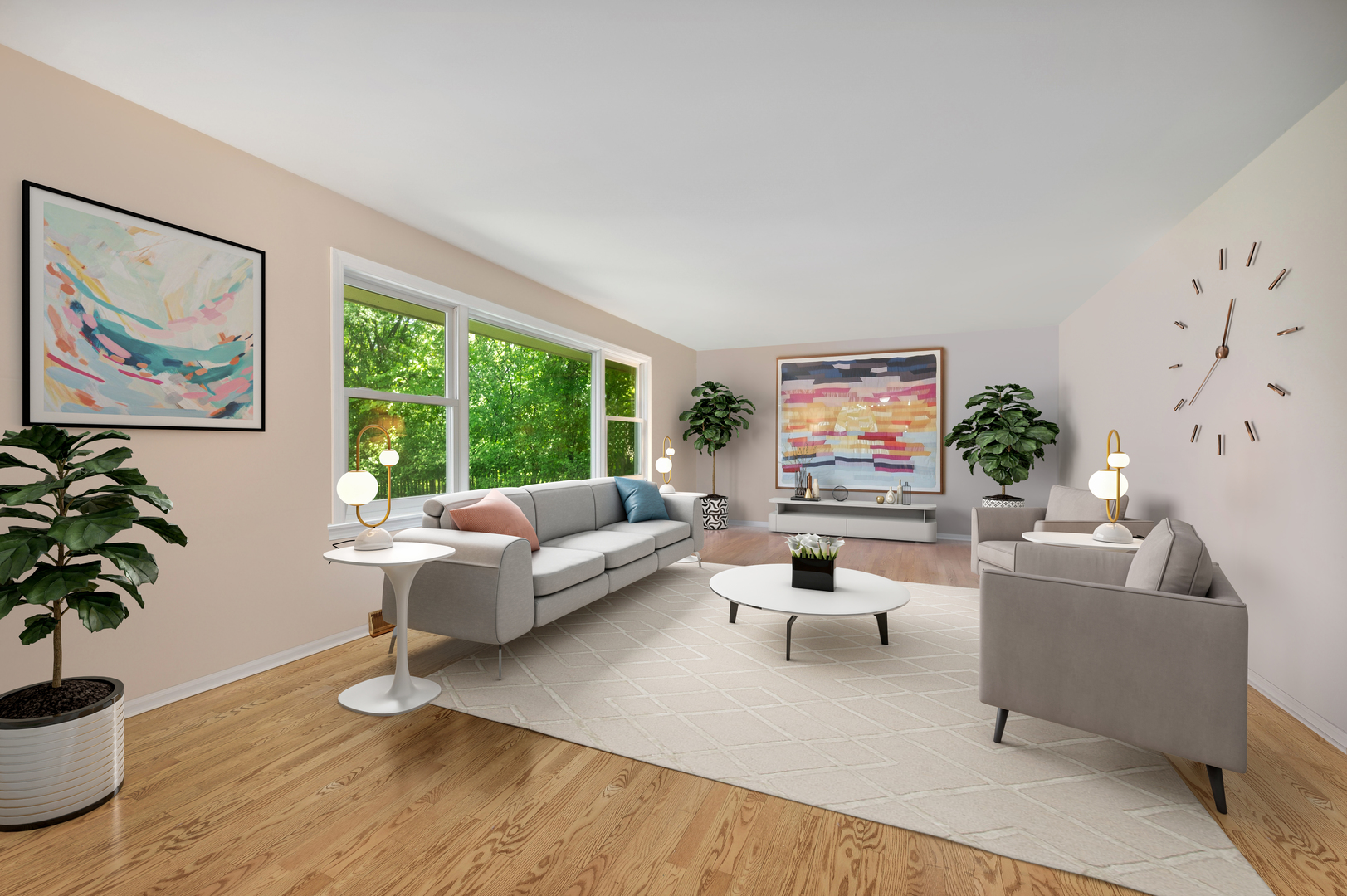 2224 Maple Avenue Northbrook, IL 60062 - Photo 3 of 25 a living room with furniture potted plant and window
