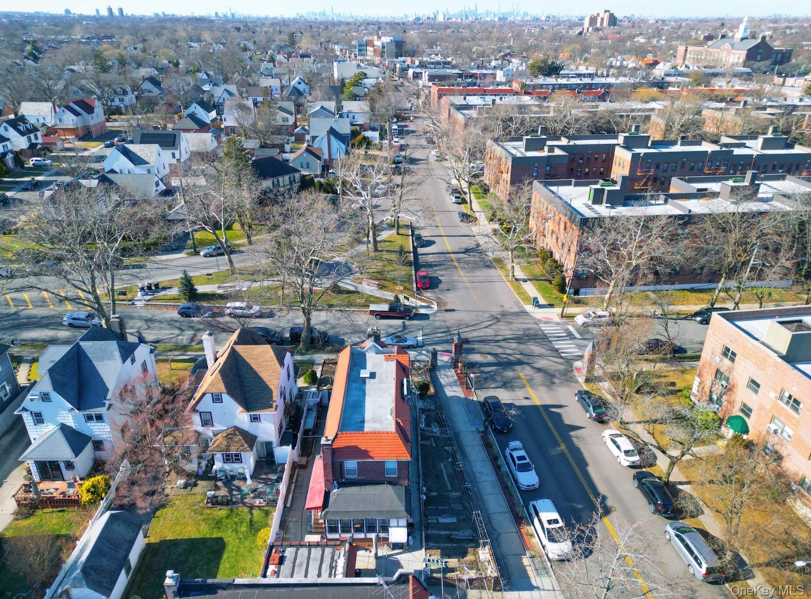 48-01 216th Street Queens, NY 11364 - Photo 5 of 14 an aerial view of residential houses with outdoor space