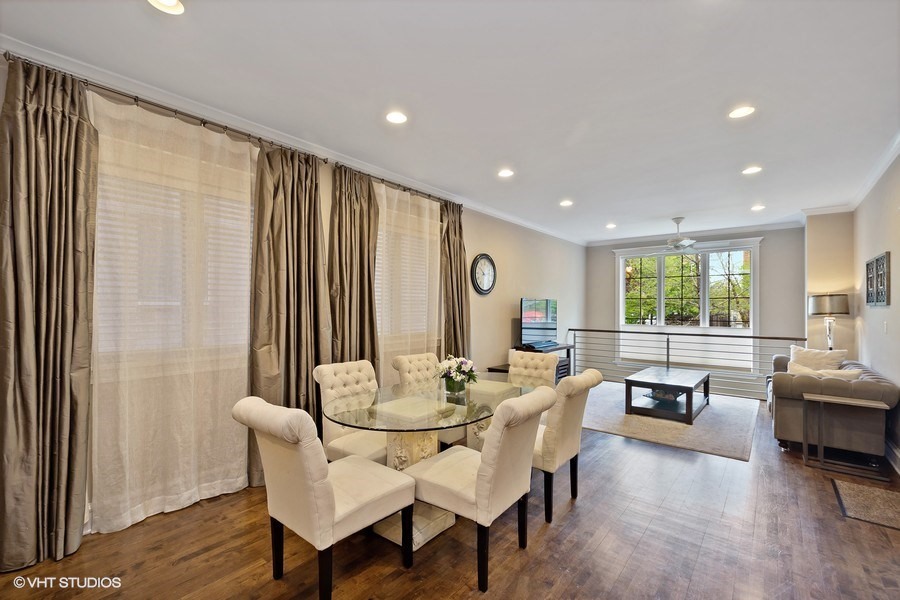1365 North Mohawk Street, Unit 1S Chicago, IL 60610 - Photo 6 of 15 a dining room with furniture and window