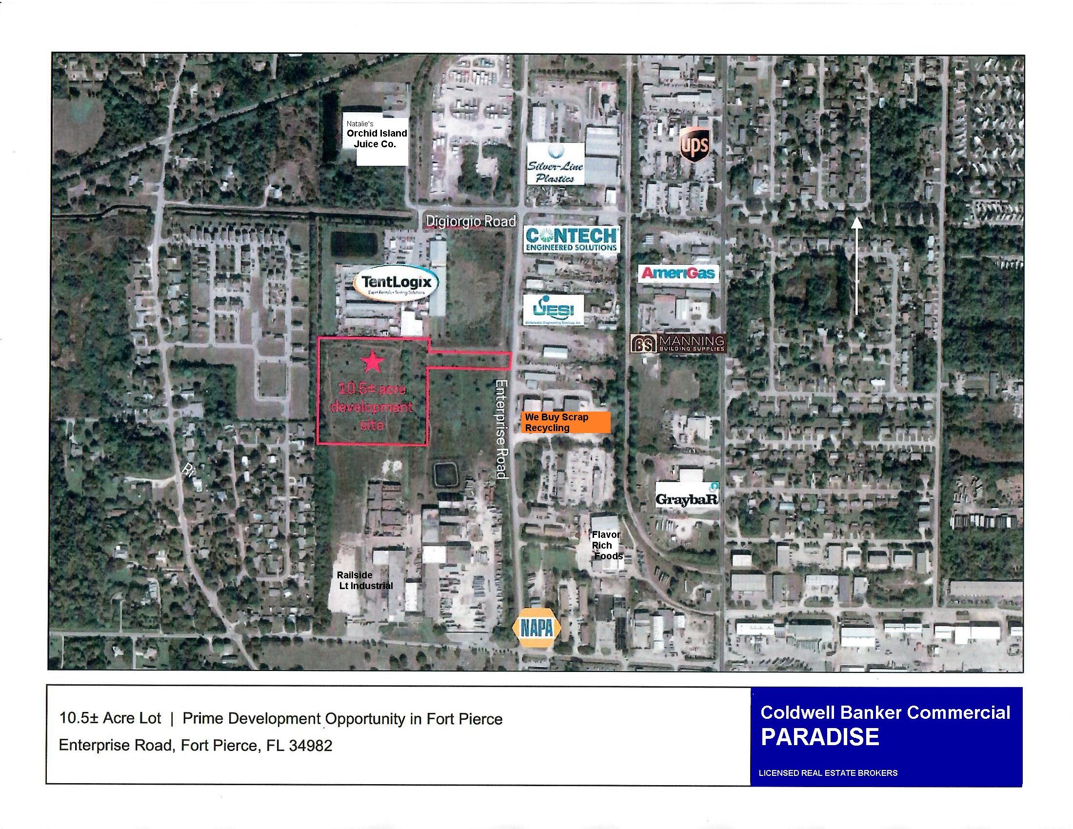 Tbd Enterprise Road Fort Pierce, FL 34982 - Photo 2 of 7 Pierce_Hardy_LP_Location_Map