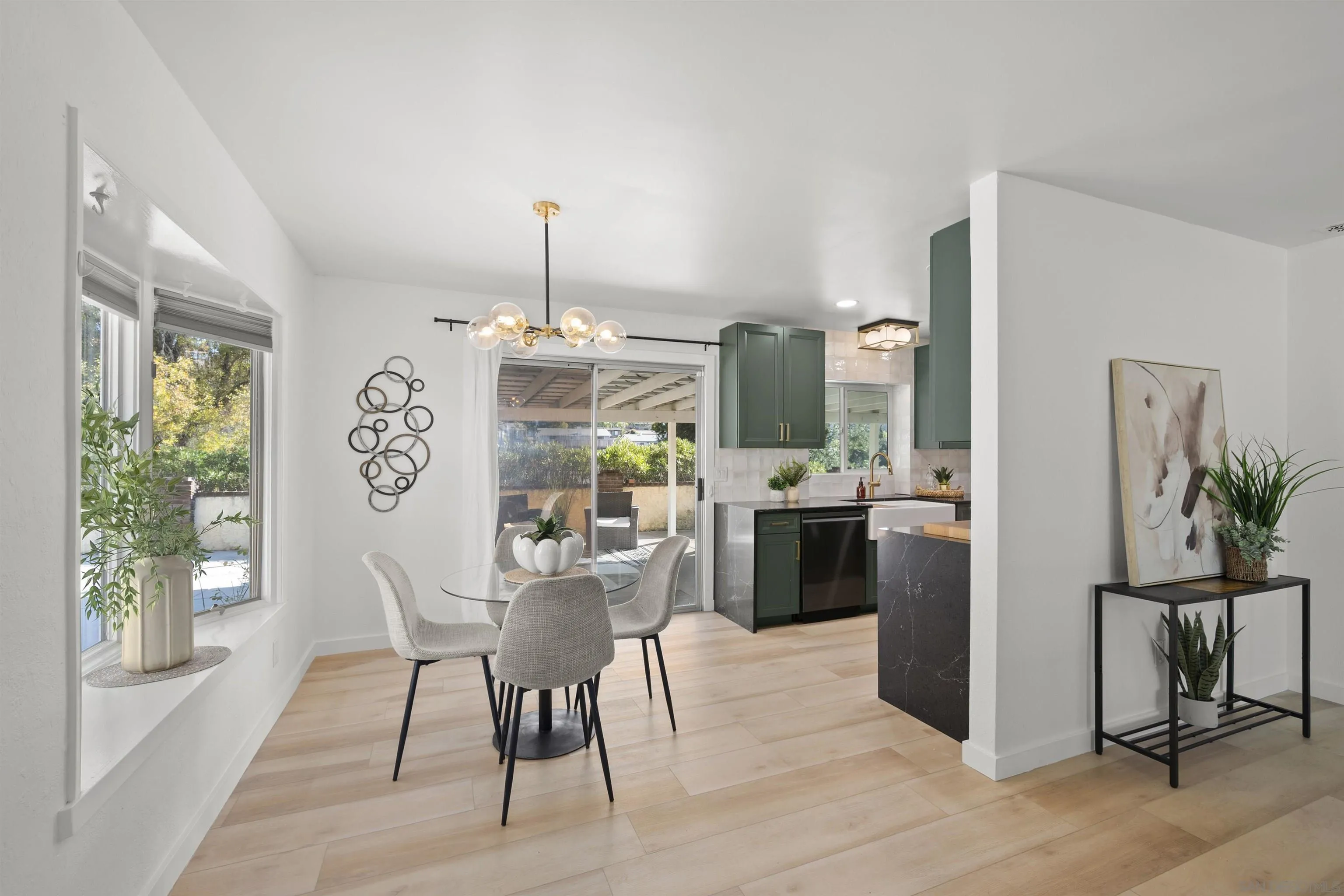 2321 Farrington Drive El Cajon, CA 92020 - Photo 21 of 47 a view of a dining room with furniture window and outside view