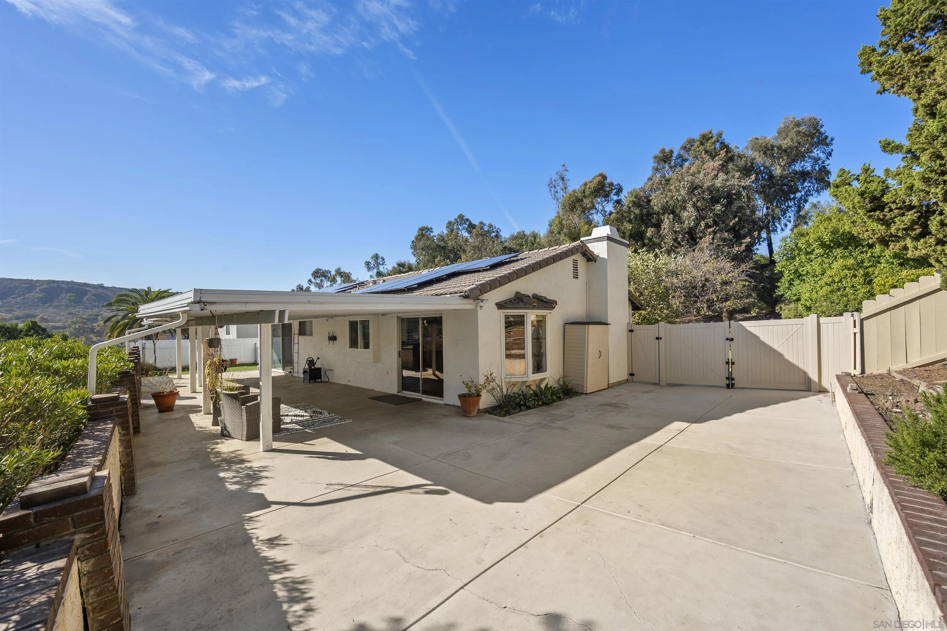 2321 Farrington Drive El Cajon, CA 92020 - Photo 43 of 47 a view of a house with a patio