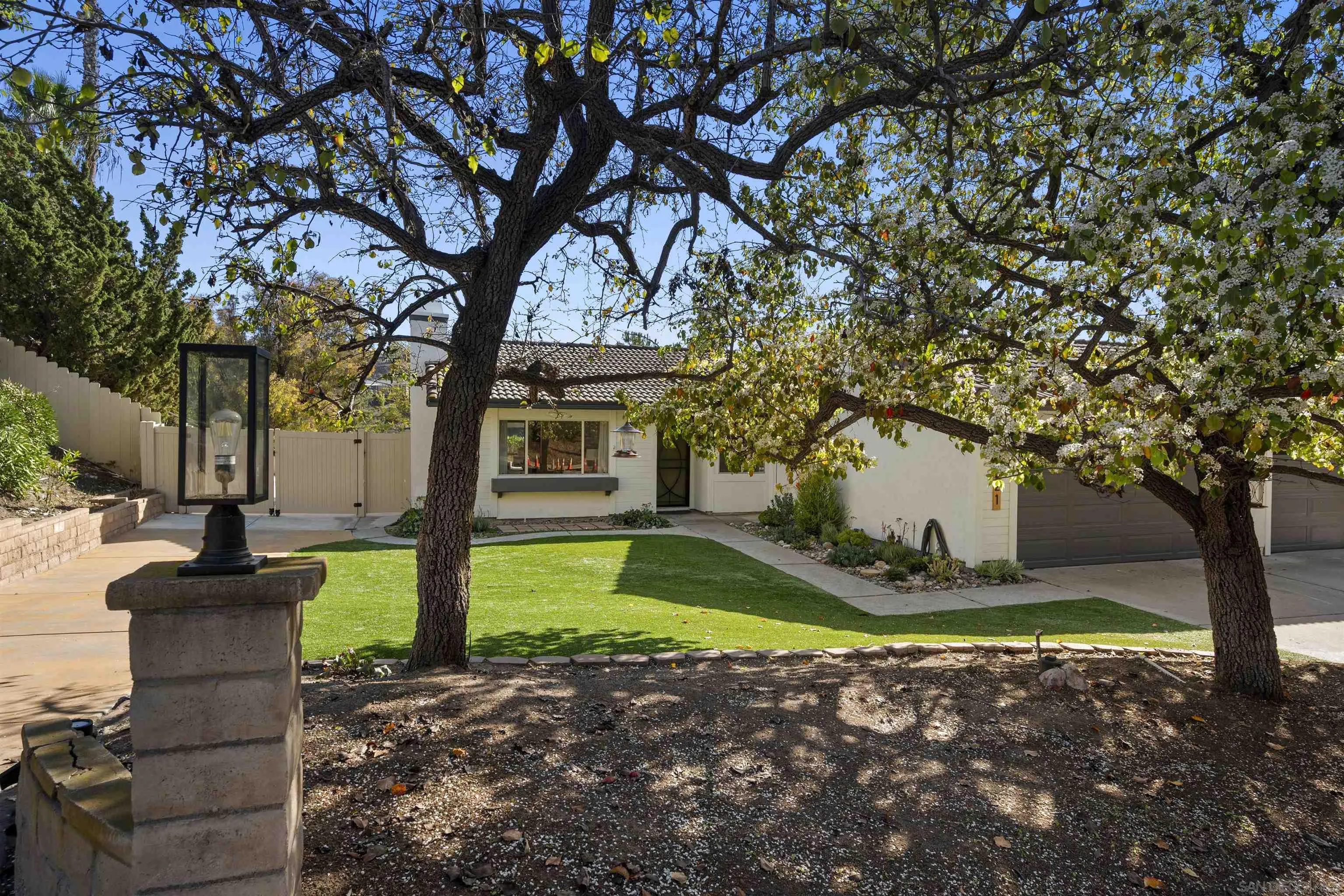 2321 Farrington Drive El Cajon, CA 92020 - Photo 9 of 47 a view of a garden with a tree