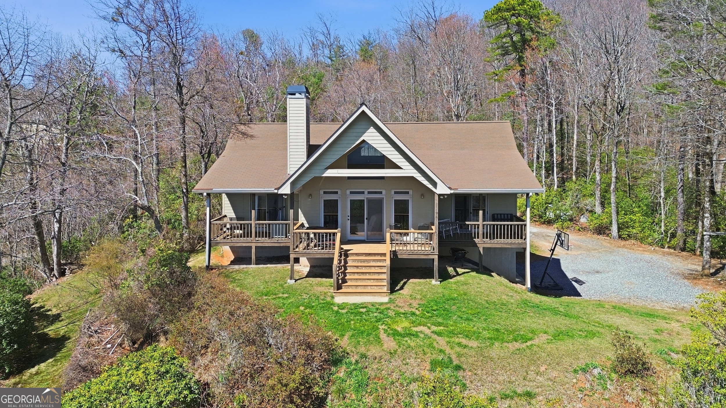 2280 Germany Road Clayton, GA 30525 - Photo 48 of 70 a front view of a house with a garden
