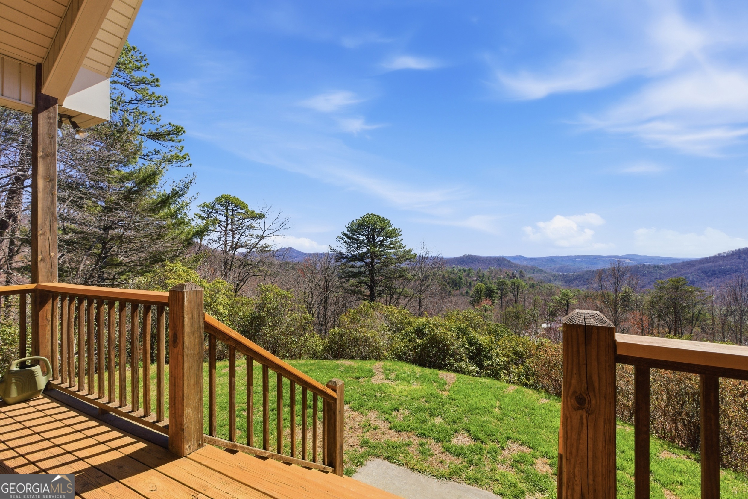 2280 Germany Road Clayton, GA 30525 - Photo 62 of 70 a view of a balcony with wooden fence