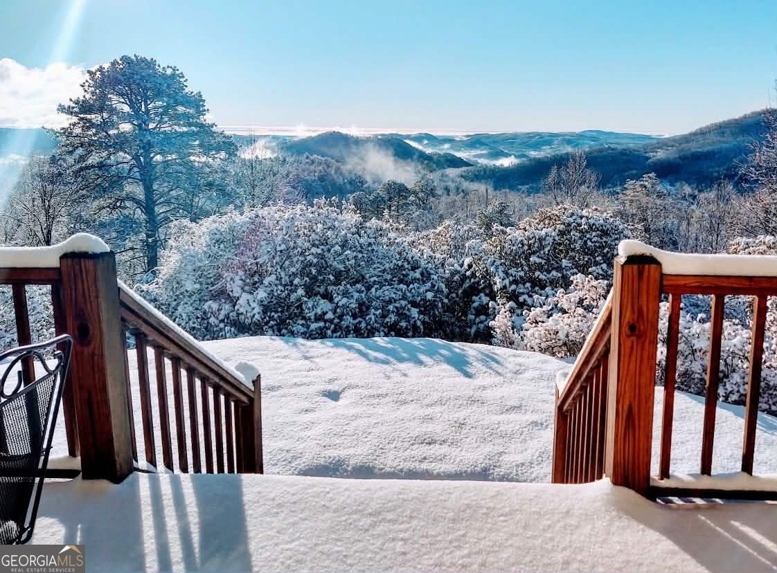 2280 Germany Road Clayton, GA 30525 - Photo 68 of 70 a view of balcony with wooden floor and fence