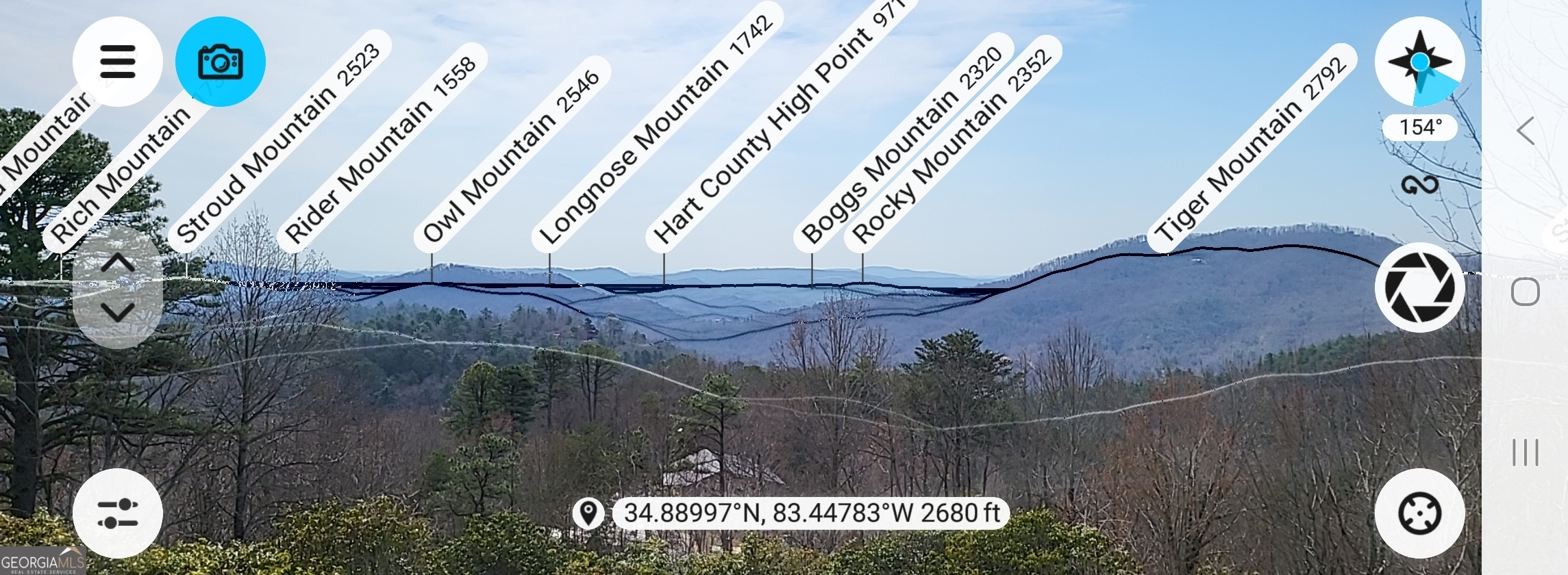 2280 Germany Road Clayton, GA 30525 - Photo 70 of 70 These peaks are guestimates.