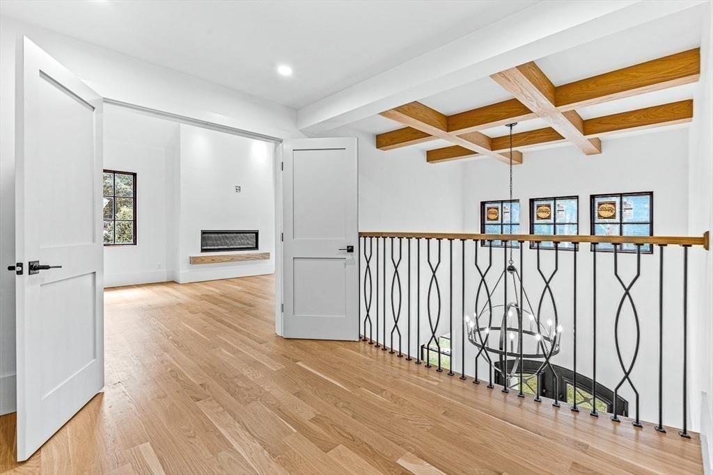 54 Johnson Road Winchester, MA 01890 - Photo 25 of 42 a view of entryway and hall with wooden floor