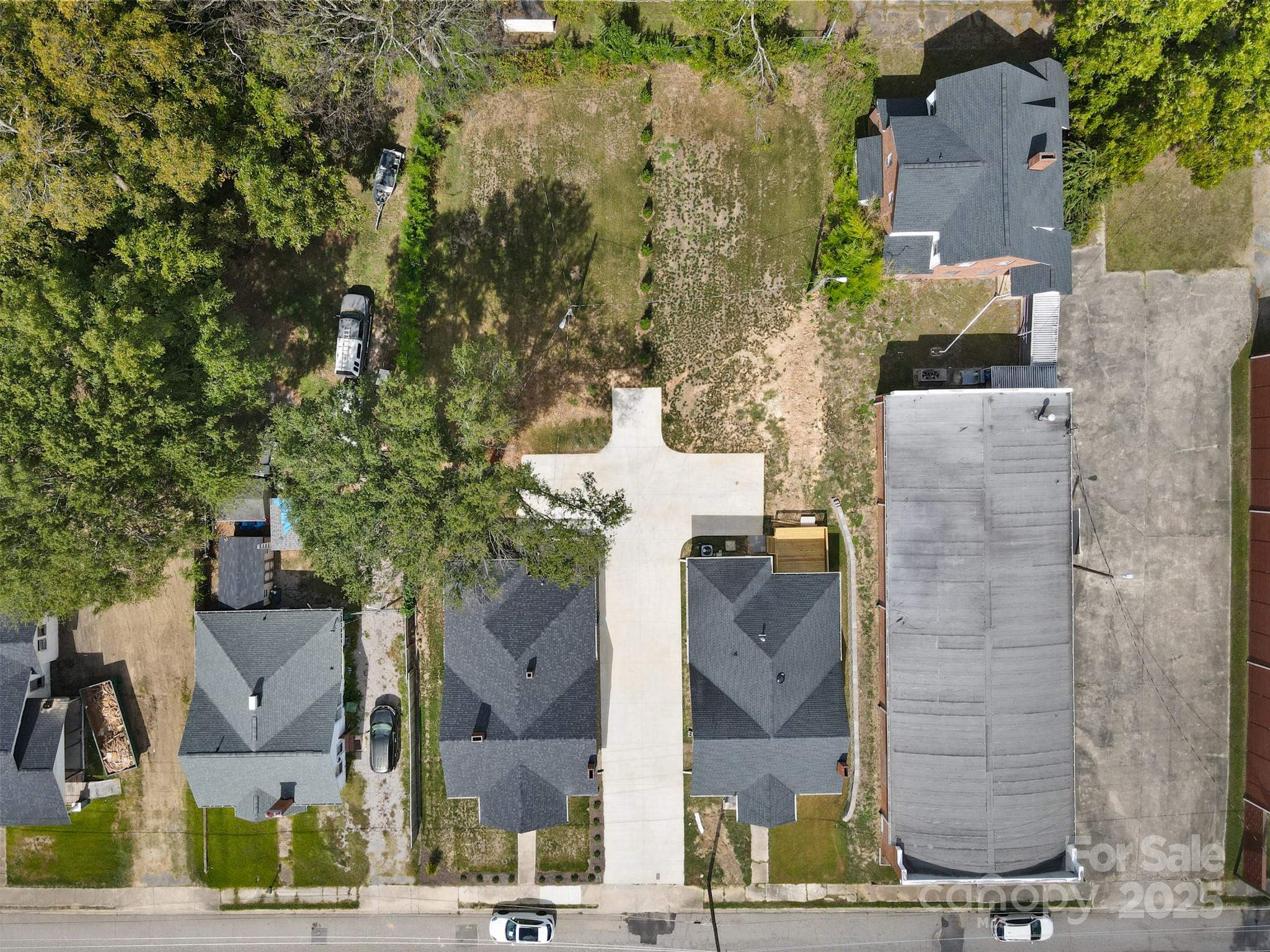 304 West Gay Street Lancaster, SC 29720 - Photo 24 of 28 an aerial view of residential houses with outdoor space