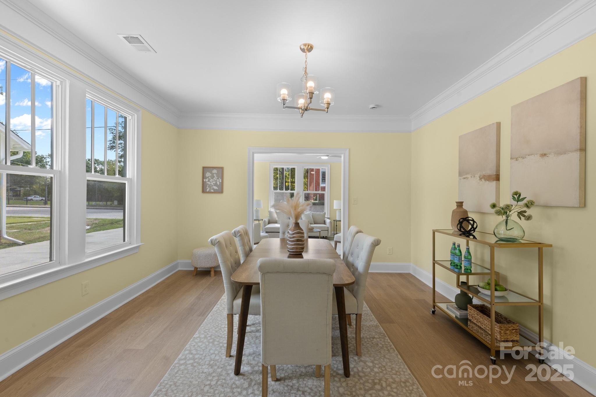 304 West Gay Street Lancaster, SC 29720 - Photo 9 of 28 a view of a dining room with furniture window and outside view