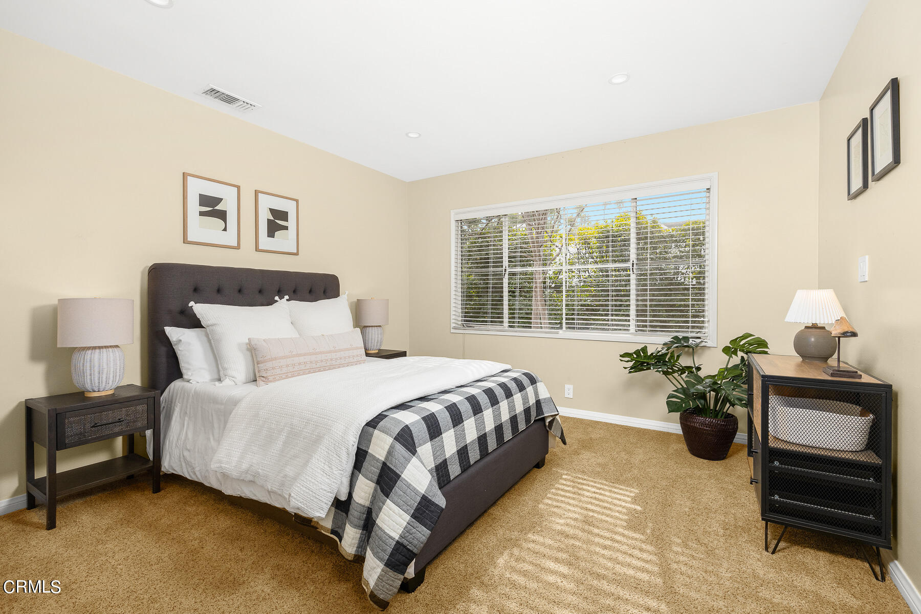 1961 Oak Street South Pasadena, CA 91030 - Photo 12 of 19 a bedroom with a bed and a large window