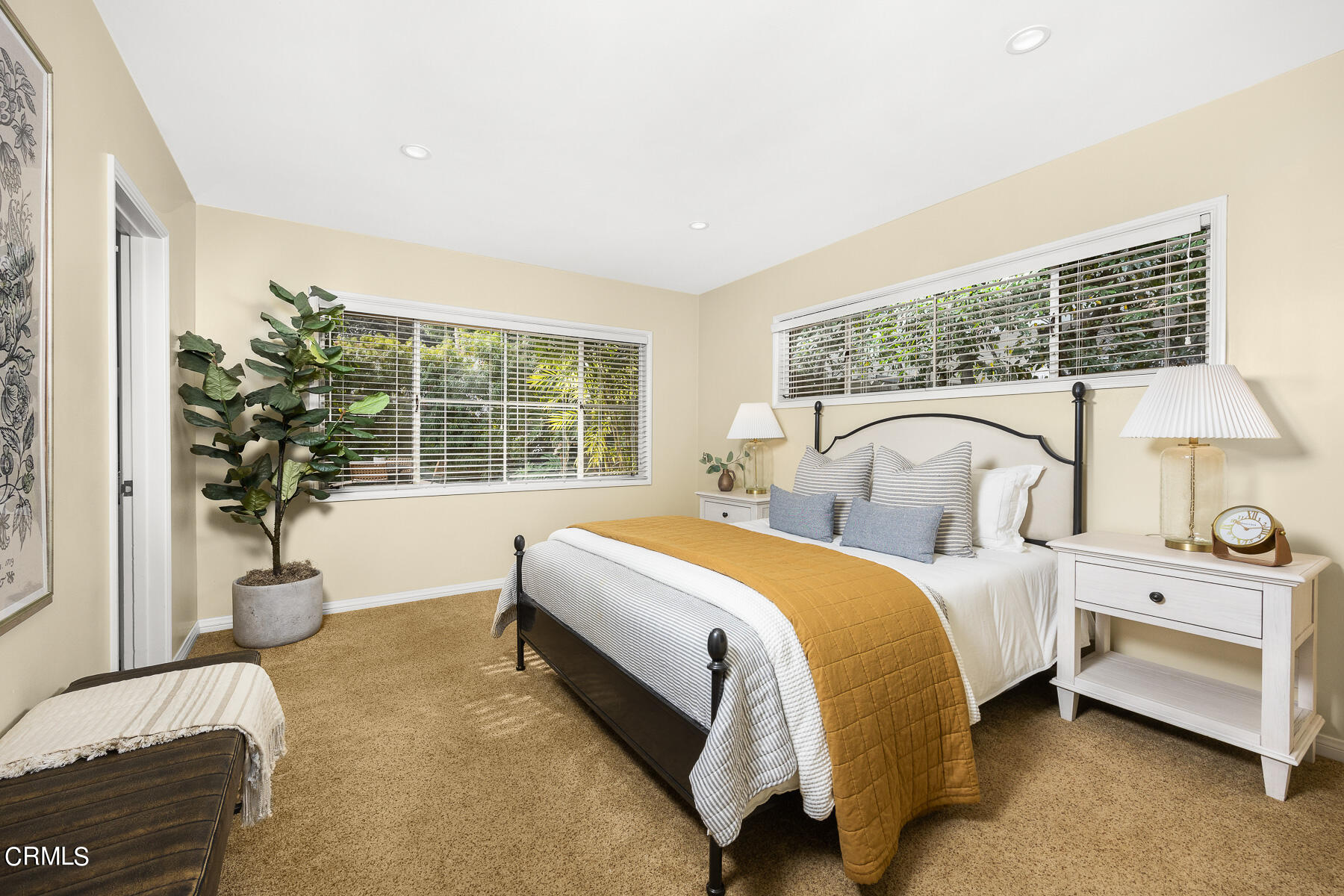 1961 Oak Street South Pasadena, CA 91030 - Photo 10 of 19 a bed room with a bed and a large window