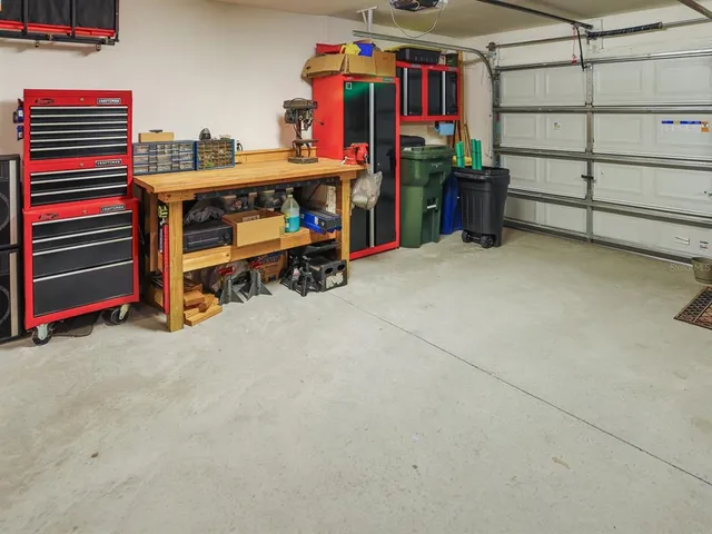 a view of car garage
