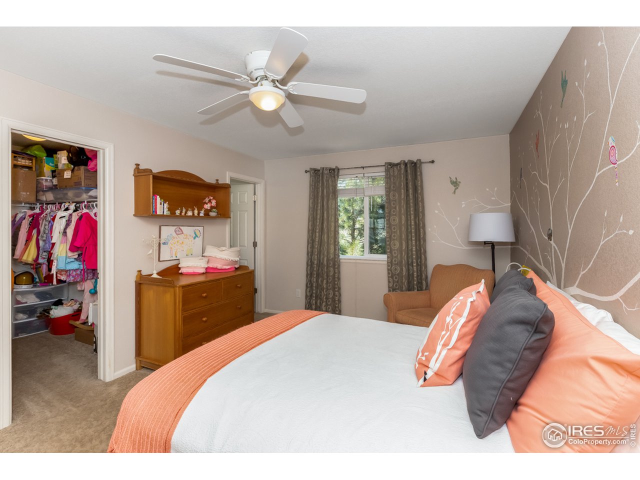 6827 Autumn Ridge Drive, Unit 3 Fort Collins, CO 80525 - Photo 22 of 35 Second Master Bedroom w/large walk-in closet.