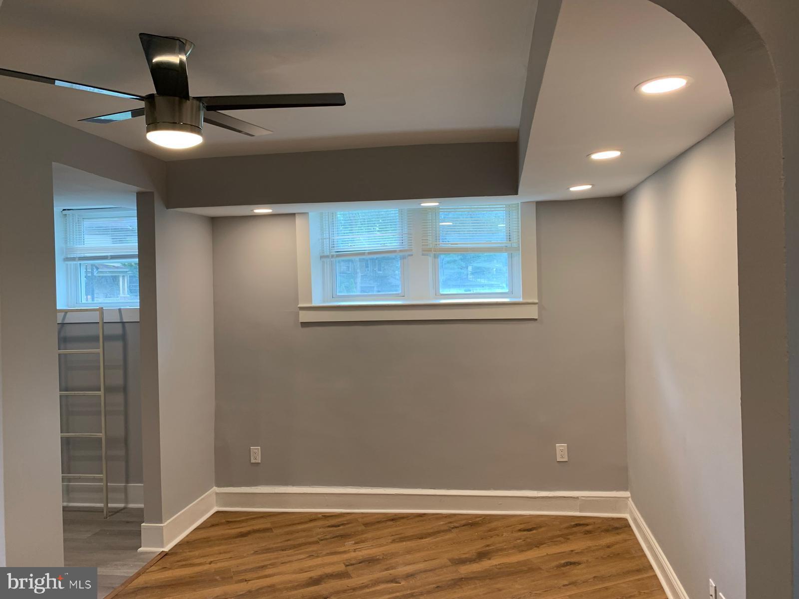 617-625 East Vernon Road, Unit 3A Philadelphia, PA 19119 - Photo 14 of 14 a view of room with window and ceiling fan