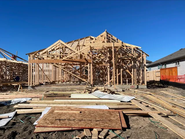 a view of a building with a street